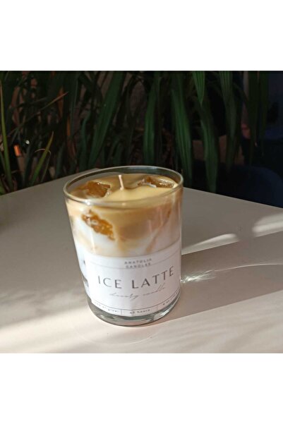 AnatoliaCandles Anatolia Candles "Ice Latte" Premium Mum - Sıcak Kahve Esintisi