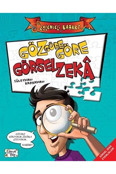 Türk Dil Kurumu Yayınları Eğlenceli Bilgi (Başarı) - Göz Göre Göre Görsel Zeka