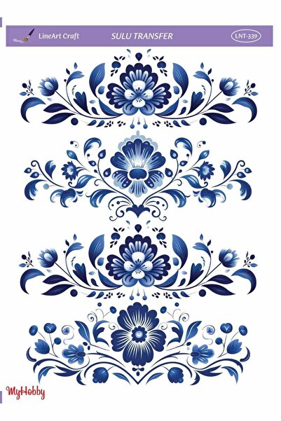 LİNEART Lineart Sulu Transfer No:LNT339 25x35cm