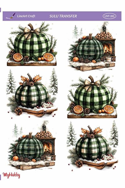 LİNEART Lineart Sulu Transfer No:LNT395 25x35cm