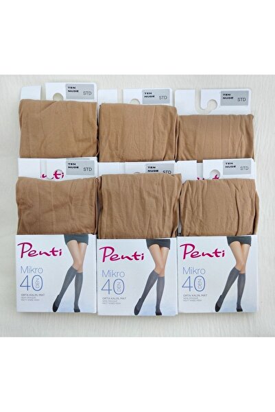 5.MEVSİM Pantaloni medii din denim mat - Micro 40, 6 piese piele, sub genunchi)