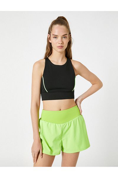 Koton Kurze Sportshorts mit elastischem Taillendetail