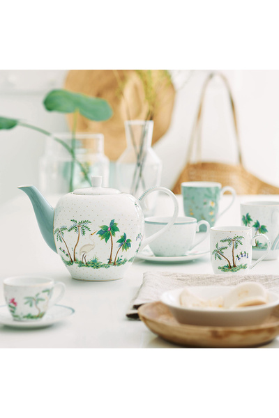 Pip Studio Jolie Beyaz Porselen Kahve Fincan Seti 120 Ml