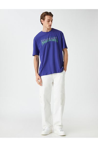 Koton Rick And Morty Oversize T-Shirt Licensed Printed