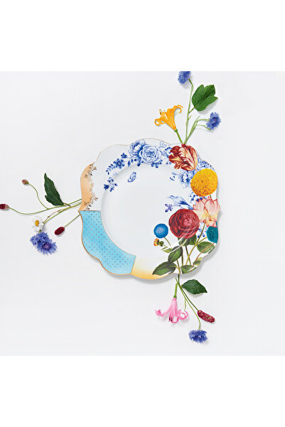 Pip Studio Royal Mavi Porselen Yemek Tabağı 28 Cm