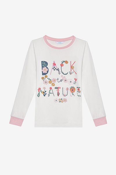 Penti Σετ θερμικής πιτζάμας Girl's Nature Antique Green