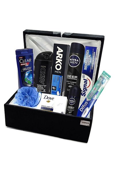 Arko Men Мъжки комплект - Младоженец, Годеж, Грижа - Кутия за зестра и сандък 9022059hc