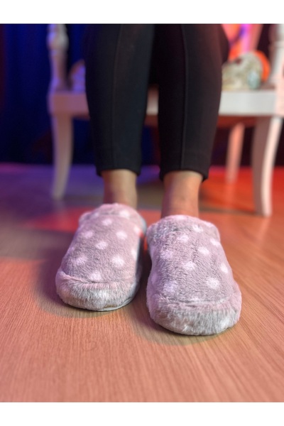EZG Business Plush Fluffy Silent Sole House Slippers Stylish Comfortable Slippers