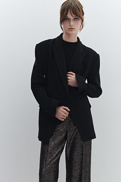 H&M İşlemeli Düz Kesim Pantolon