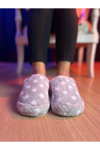 EZG Business Plush Fluffy Silent Sole House Slippers Stylish Comfortable Slippers