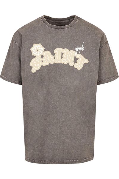 MJ Gonzales Saint X – Schweres Oversize-T-Shirt mit Säurewaschung