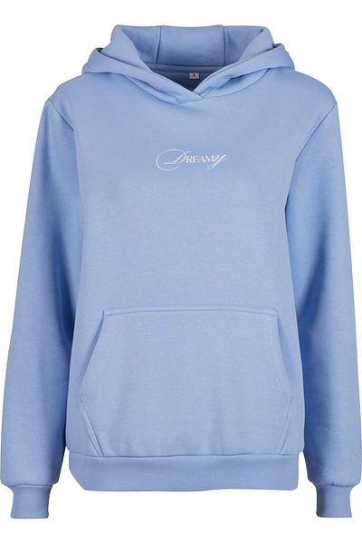 Mister Tee Flauschiger Kapuzenpullover für Damen mit „Dreamy Wording“