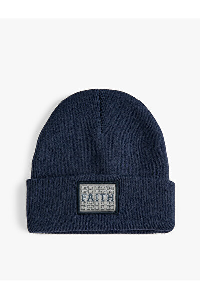 Koton Слоган з вишитим логотипом, шапка з підкладкою, деталізована