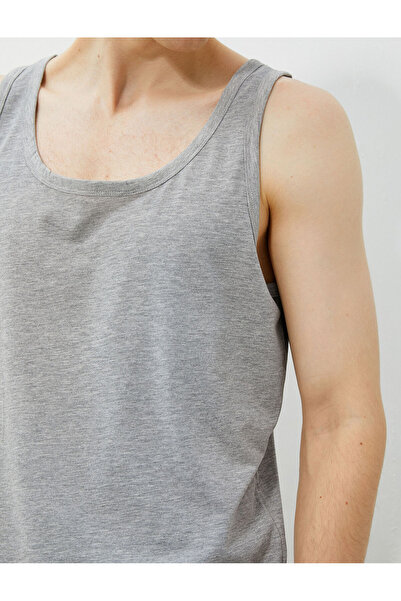 Koton Basic Tank Top Crew Neck