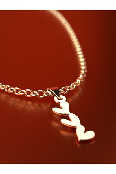 JEWELAi 14 ayar altın Kalp Kolye Ucu 0.5 gr, KC11257 Kodlu