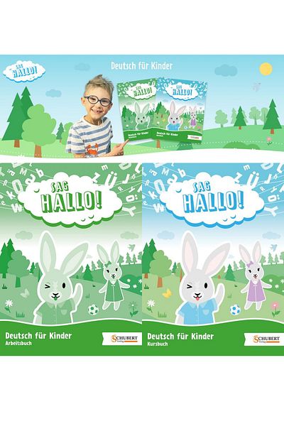 schubert verlag Sag Hallo! - German Kursbuch Für Kinder