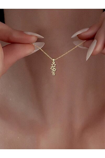 JEWELAi 14 ayar altın Yıldız Kolye Ucu 0.5 gr, KC14995 Kodlu