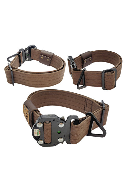 VSLT HANDMADE Tactical Büyük Irk Köpek Tasma,k9 Köpek Tasma.doberman,rottweiler,malinois,dogo,cane Corso.vb