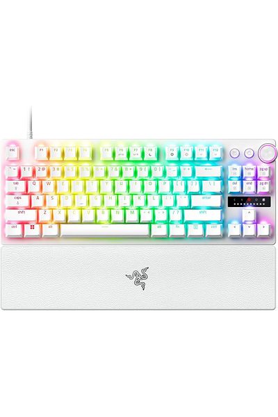 RAZER Huntsman V3 Pro Tkl Wired Analog Optical Esports Keyboard: Snap Tap Mode/rapid Trigger/rgb
