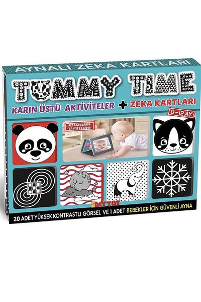 Vardem Tummy Time Mirrored Intelligence Cards