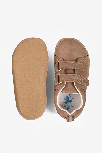 HOPFRÖG smart Walker Junior - Brown Oak Barefoot Kids shoes