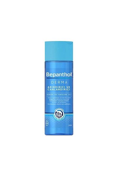 Bayer Bepanthol Derma Purifying and Revitalizing Daily Facial Cleansing Gel 200 Ml