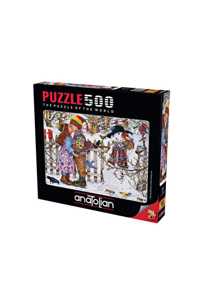 Anatolian Puzzle 500 Parça Yapboz Puzzle - İlk Öpücük 3607
