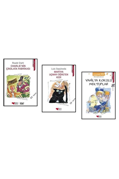 Can Yayınları Martıya Uçmayı Öğreten Kedi Vanilya Kokulu Mektuplar ve Charlie...