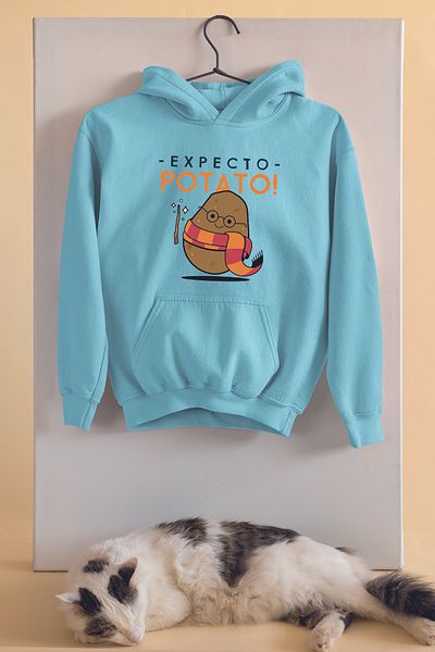 ADABEBEK Hanorac oversize unisex Expecto Potato - Spider 23044