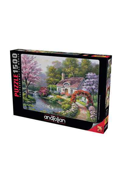 Anatolian Puzzle 1500 Parçalık Puzzle / Çiçekli Ev - Kod: 4556
