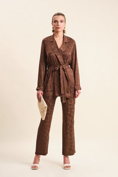 VERDA 100% Viscose Double Set (Jacket & Trousers)