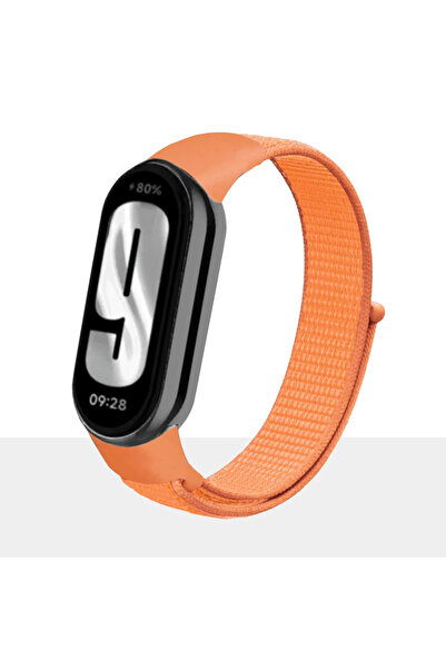 KRETON Mi Band 8 , Mi Band 9 Ve Mi Band 10 Ile Uyumlu Kayış Spor Kumaş Cırt C...