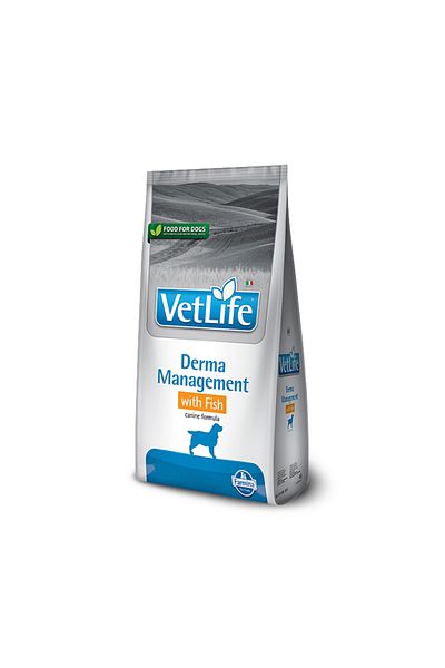 Farmina Vet Life Derma Management with Fish Dry Dog Food - 12 Kg