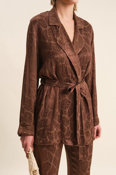 VERDA 100% Viscose Double Set (Jacket & Trousers)