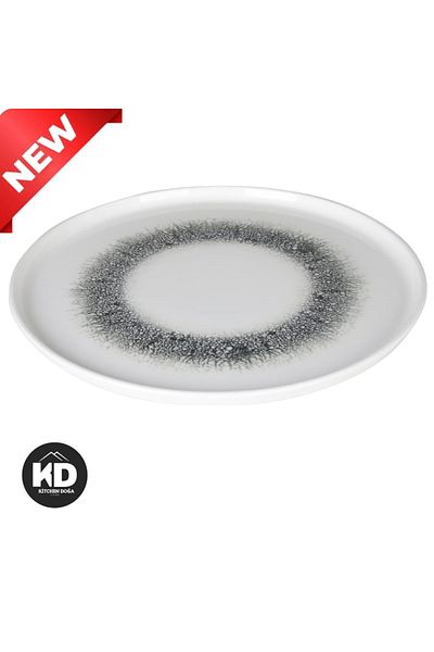 Kütahya Porselen Bone Nordic 30cm - Serving Breakfast Flat Plate