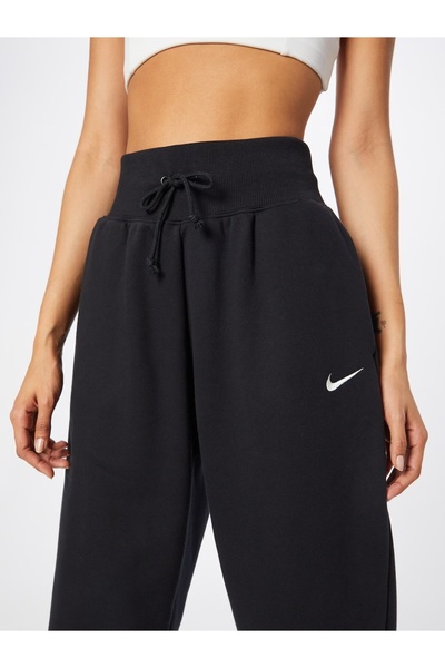 Nike Sportswear Phoenix Fleece High-Rise Oversize Siyah Kadın Eşofman Altı