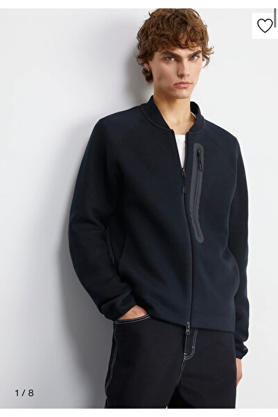 Nike Tech Fleece N98 Jacket Siyah Erkek Sweatshirt