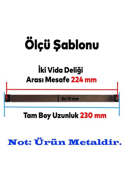 Badem10 Bihter Furniture Kitchen Drawer Cabinet Cupboard Metal Antique Copper (224 MM-22.4 CM) Handle Handles