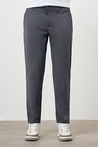 CMZ COLLECTİON Чоловічі шкільні штани з еластичної тканини з лікрами для стар...