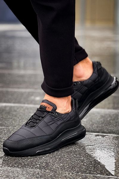 Chekich Pantofi pentru bărbați Ch179 Cst Sporty Runner negri