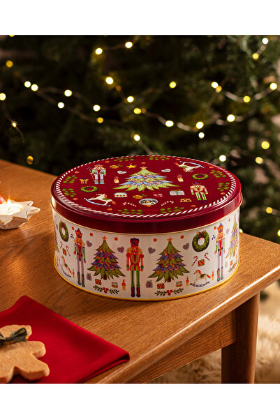 Madame Coco Chris Round Large Metal Box