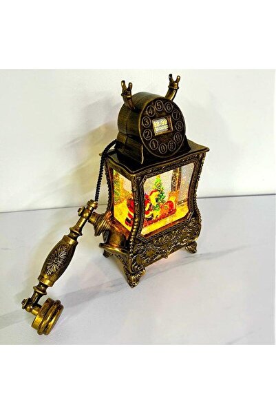 Need Nostaljik Telefon, müzik fonksiyonlu, LED ışıklı ve hareketli kar, Noel Baba'nın gelişinin gizemi, B