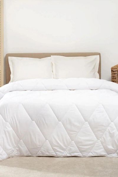 Sleep Garden Fiber Quilt Nano Silicone Microfiber Antiallergic Double Quilt 195X215 cm