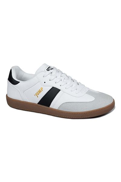Jump 29787 White - Black Men's Sneaker Casual Sneakers