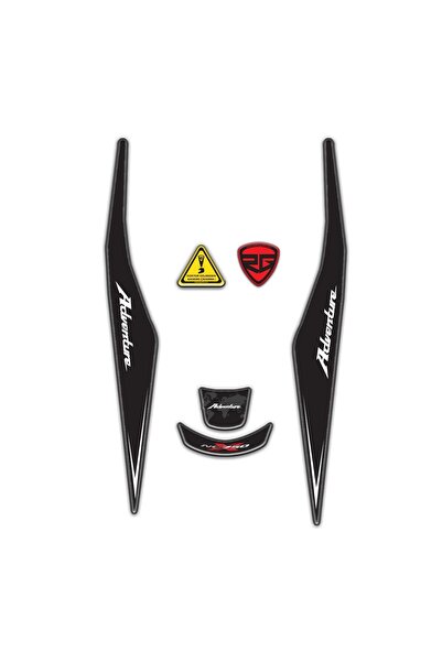 Redline Grafik Honda NC750X 2021 - 2024 Uyumlu Karbon Kafa Gaga Pad Set Redli...