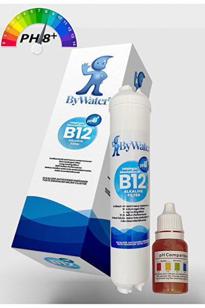 ByWater B12 Alkali Mineral Filtre Ph 8+ (tüm Su Arıtma Cihazları I?le Uyumludur)