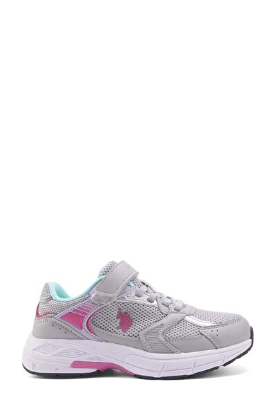 U.S. Polo Assn. U.S. POLO KIDS ORTABETIC SPORTS SHOES510055 FELIX JR 4FX GRAY - PINK - LILA