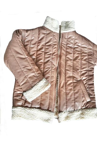 By Piera Waterproof Teddy Plush Lined Faux Leather Coat (11-14 Years)