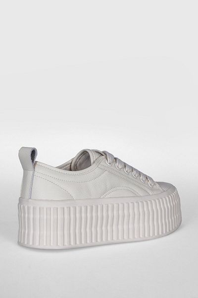 Lufian Λευκό Casual Γυναικείο Sneaker - Αθλητικά Παπούτσια