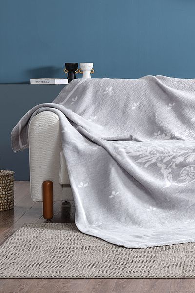 Doqu Home Gray Double Afra Blanket
